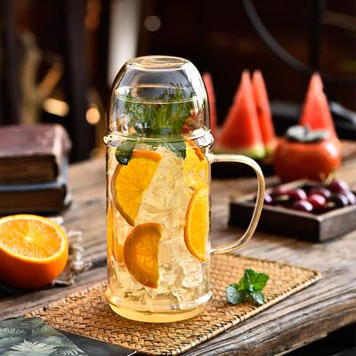 2026新款冷水壶凉水壶杯夏大容量家用防爆耐高温玻璃一人饮套装