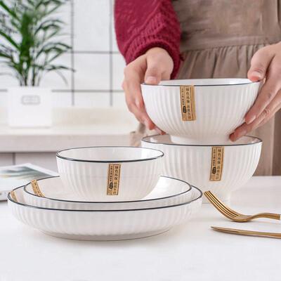Japanese ceramic plates dish tray disc tableware set