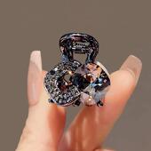 发卡 精致水钻小号抓夹女发夹前额刘海夹碎发侧边公主头2025新款