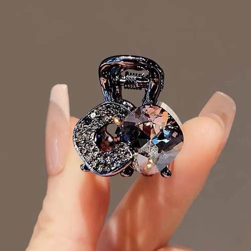 发卡~精致水钻小号抓夹