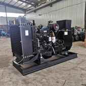 康斯50K W柴0油发电机组明三项380V5060HZ2千瓦全自动30kw康明斯2