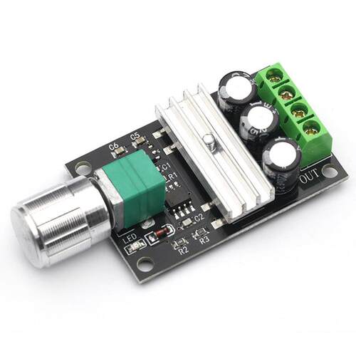 Pwm直流电机调速器6V12V24V28V 3A调速开关1203Bk