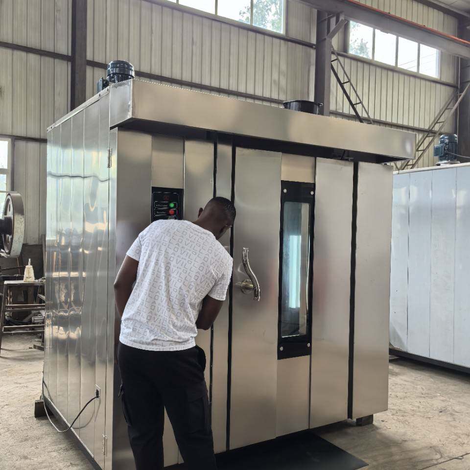 燃气旋转炉面包烘焙设备工厂直销烤炉外贸现货