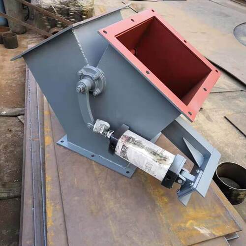 厂家制作密闭三通阀污水插板阀方口三通分料器密封水封闸