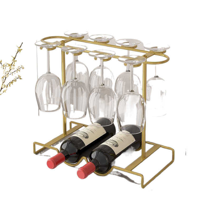 红酒架轻奢高档家用葡萄酒架摆件高脚杯倒挂悬空杯架子酒柜置物架,餐饮具,酒架,淘宝优惠券,粉丝福利购,淘宝优惠卷