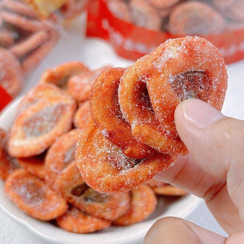 红糖肚脐酥250g袋装网红零食小吃饼干潮汕传统糕点小零食便宜学生