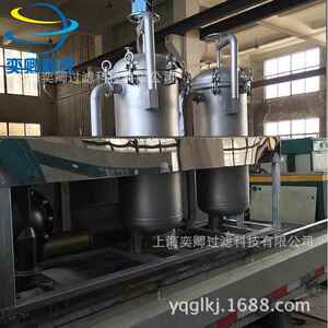 供应大流量多袋式过滤器双联多袋式过滤器带移动平台全不锈钢