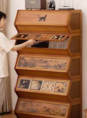 飘窗柜阳台储物子防晒靠墙一体榻米杂榻物纳置物架DZU空间利柜用