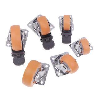 Swivel Rubber Furniture inch Trolley 1.5 1.25 Castor