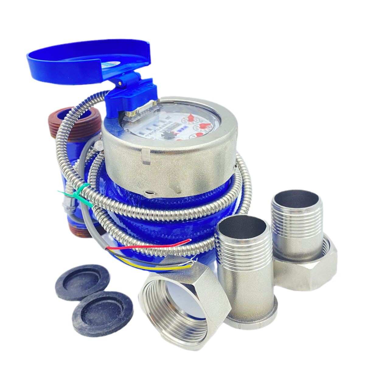 厂价供应光电直读式冷水表家用水表公称通径铁壳水表