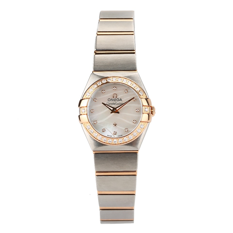 一口价9.8新欧米茄星座手表女表123.25.24.60.55.012