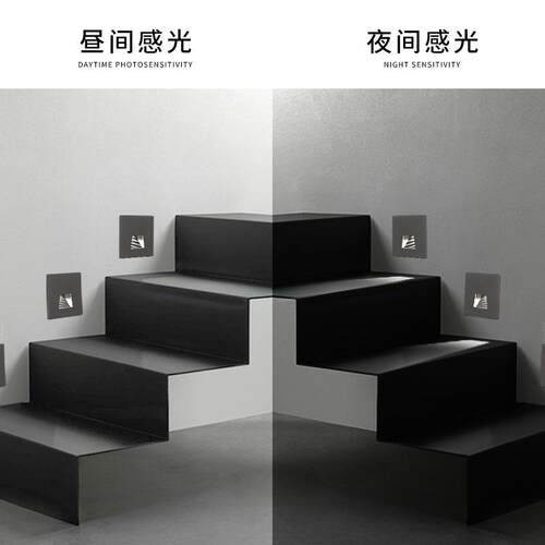 嵌式防水户外过道8墙角楼梯踏步台入阶压6型超薄宽磁吸暗装地广束