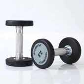 工厂直销男士 50KG健身房配套用品 pu哑铃众瑞泰诺健哑铃2.5