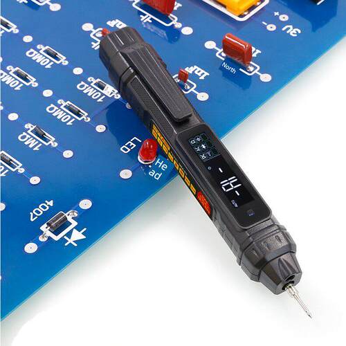 泰圣TS20C笔试防烧万用表全自动识别电阻电压二极管电容无需切换