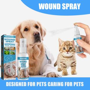 Yegbong Pet Wound Spray for Dogs and Cats - Skin Rash, Funga
