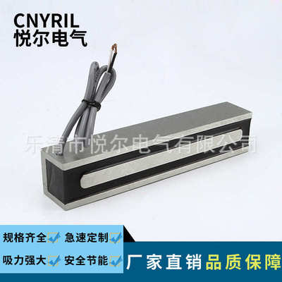 YR-F200/40/35长方形电磁铁 吸力230KG吸盘式电磁铁 直流DC12V24V