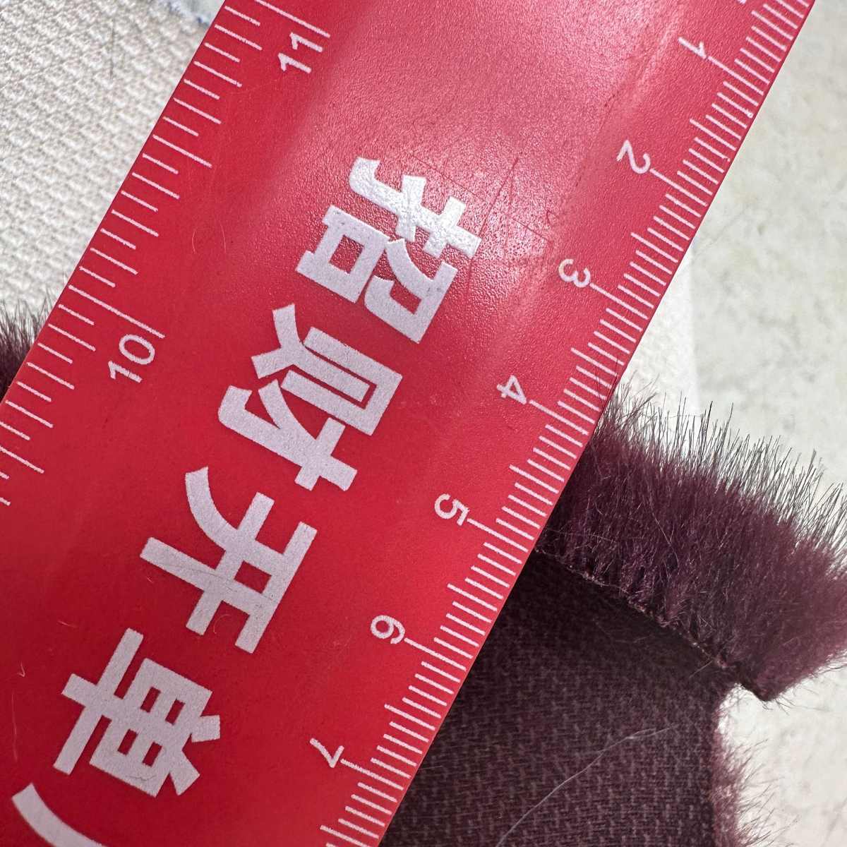 新品  银兰貂染尖 双色水貂绒 狐狸毛印尖 服装箱包鞋材毛绒面料