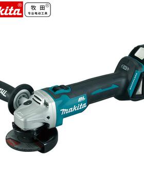 牧田Makita 锂电充电式角向磨光机 18V无刷电机 DGA404Z/RME/RTJ
