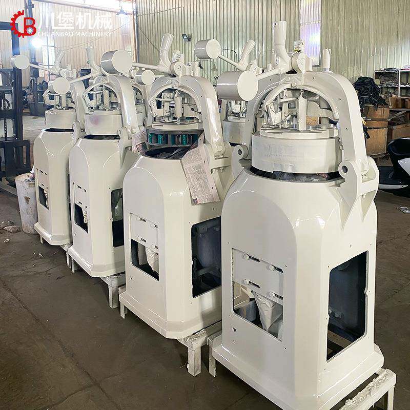 川堡半自动面团分割滚圆机商用面团分块机搓圆设备面包馒头滚圆机