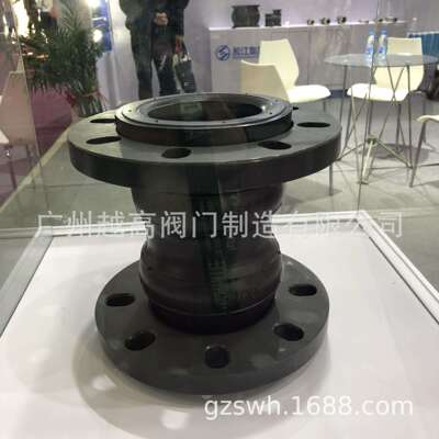 申南CPVC通风软连接可曲挠橡胶接头KXT型法兰式软连接膨胀节