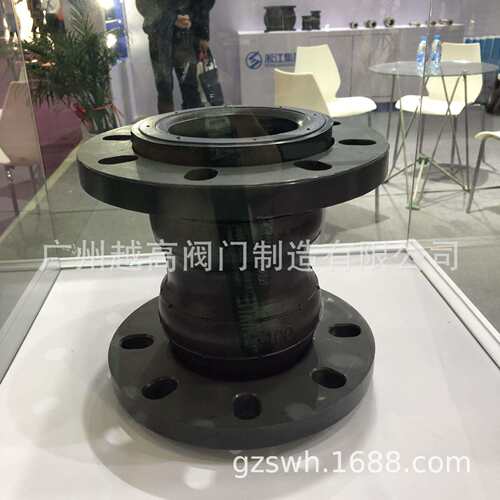 申南CPVC通风软连接 可曲挠橡胶接头 KXT型法兰式软连接膨胀节