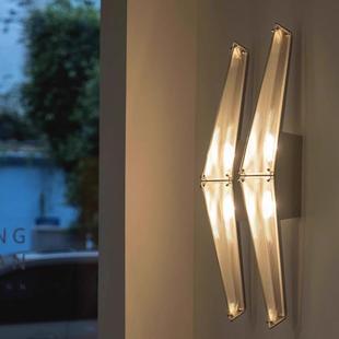 中山工厂直销SingChan陈星宇壁灯设计师展厅装饰玻璃灯创意客厅卧