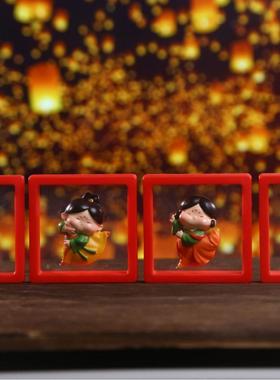 高端车内饰品摆件创意唐女汽车车载香薰装饰中控台2024新款女桌面