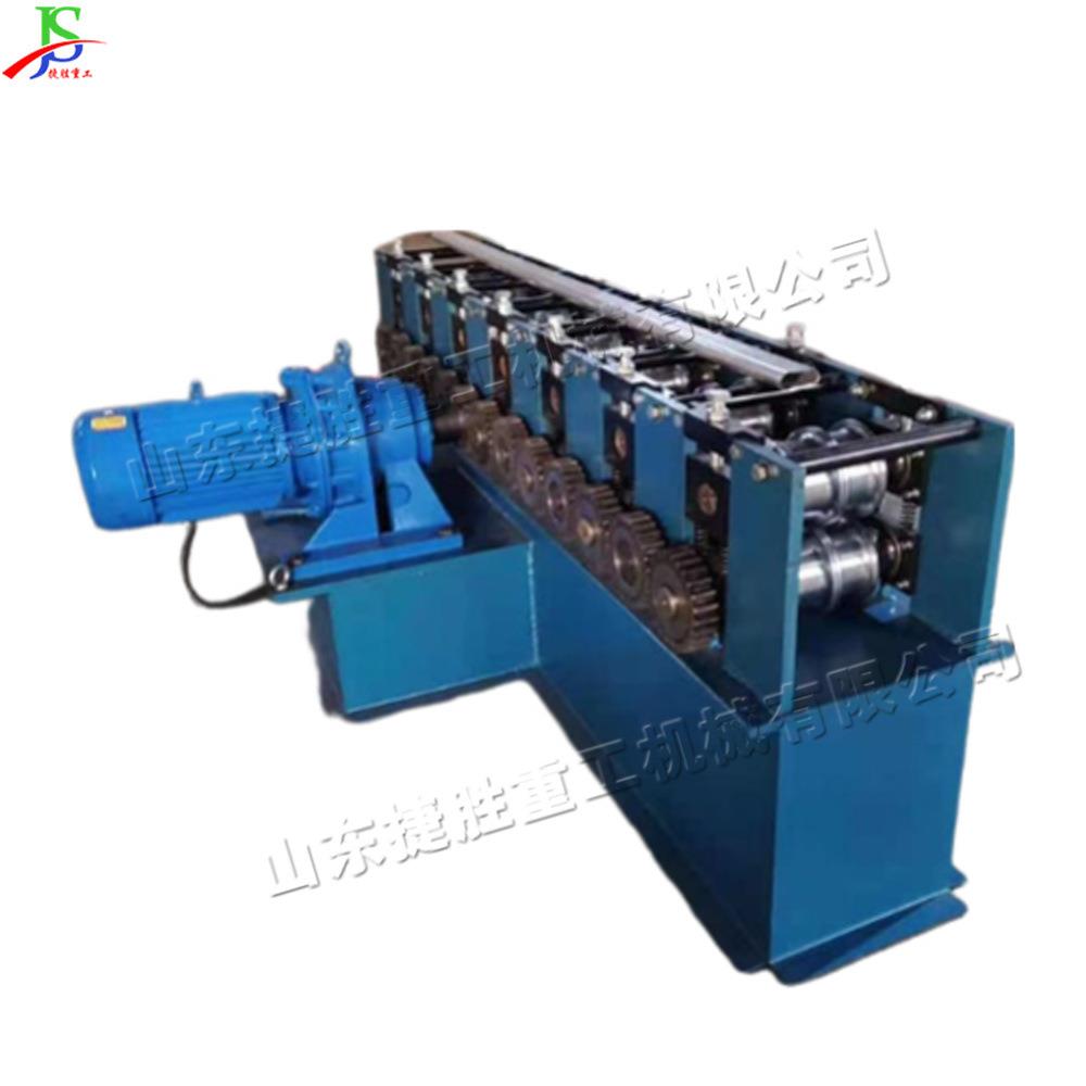 金属钢管压管机Metal forming equipment全自动7排圆管变椭圆管机