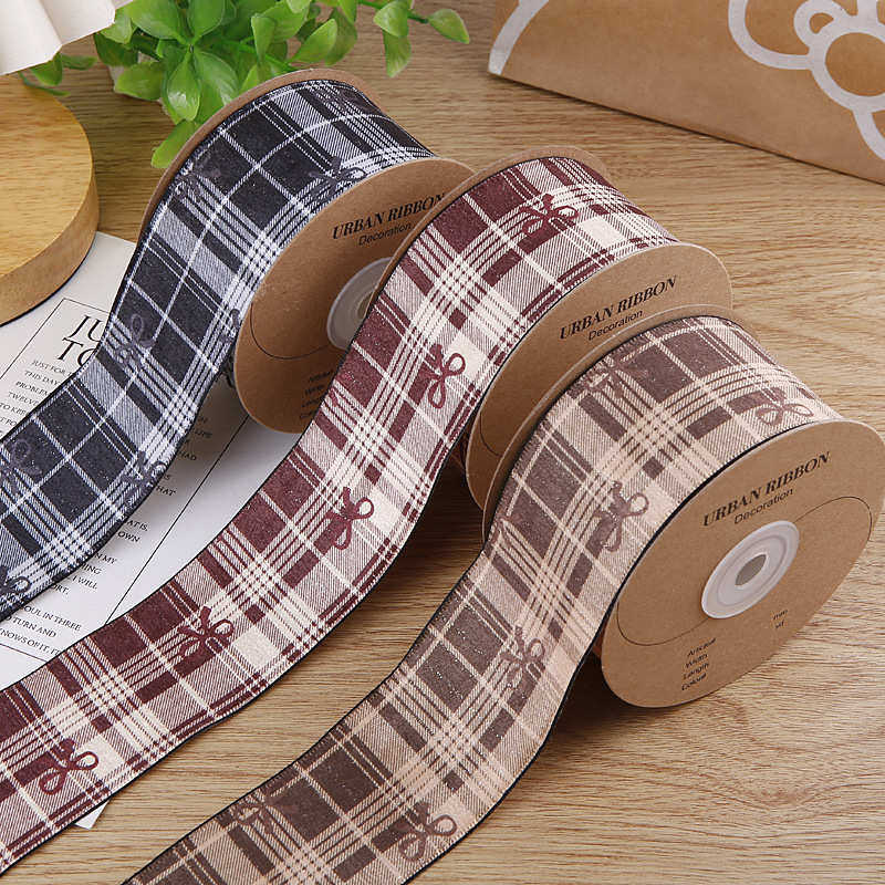 学院风格纹织带手工diy蝴蝶结发饰服装鞋花辅料鲜花包装格子丝带,纺织面料/辅料/配套,织带/丝带/缎带,淘宝优惠券,粉丝福利购,淘宝优惠卷