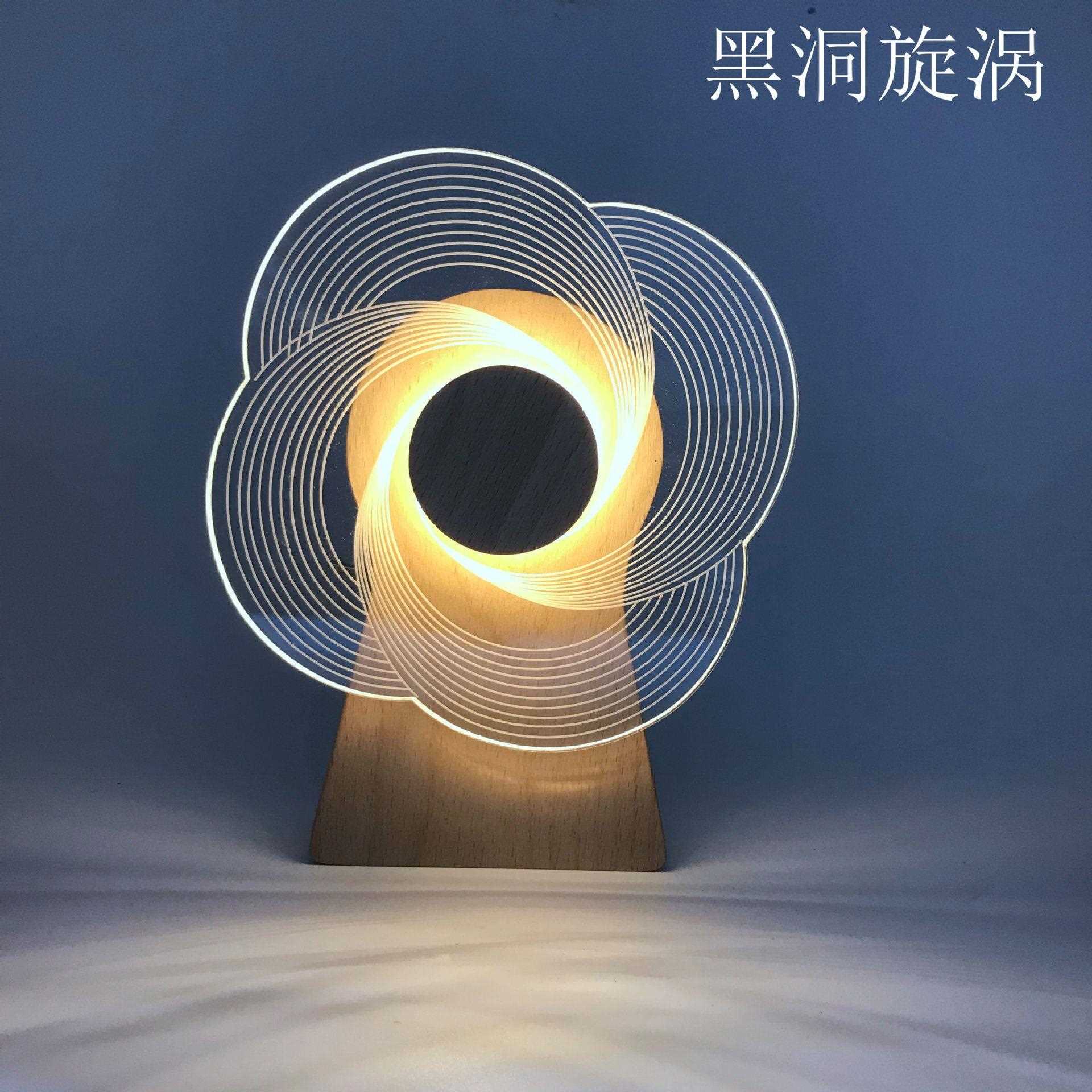 直销新款外贸旋转风车音乐小夜灯定制音乐风车旋转风车小夜灯
