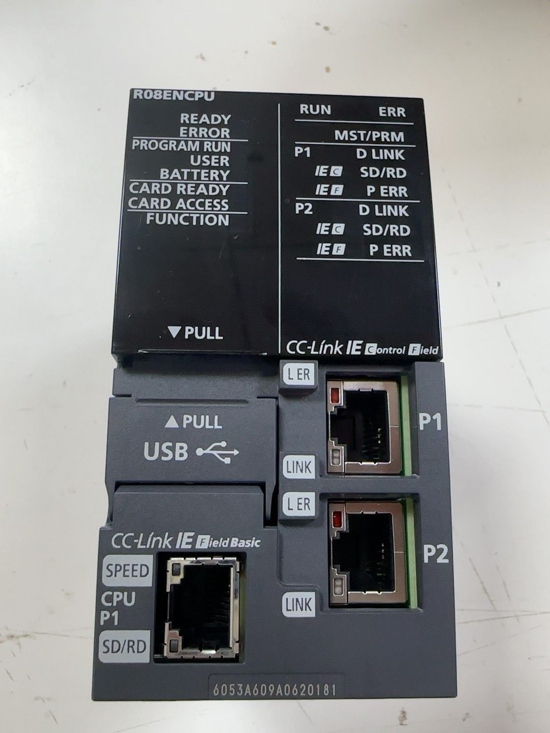 三菱R08ENCPU    23年  包功能完好无任何拆修破