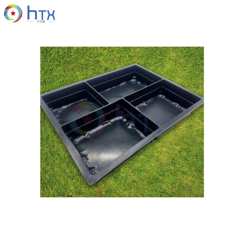 仿瓷砖效果铺路模具ABS塑料模具多形状拼接工程地砖模具