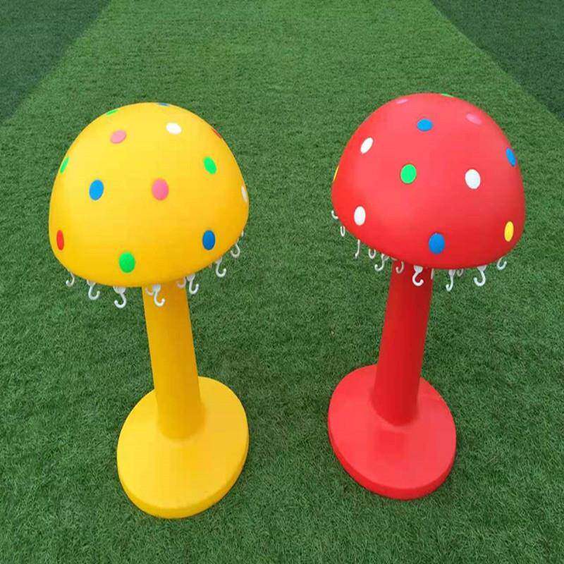 新款蘑菇毛巾架幼儿园塑料毛巾架卡通收纳架口杯架