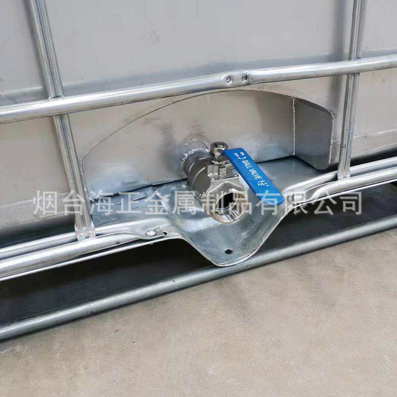 不锈钢ibc吨桶防静电加厚耐腐闭口桶油桶稀料桶 316不锈钢吨桶