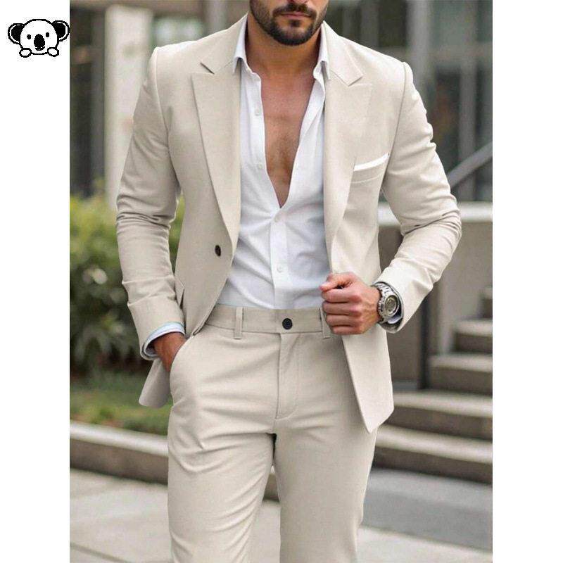 W 31355 Men Business Formal Suit Set Classic西装套装