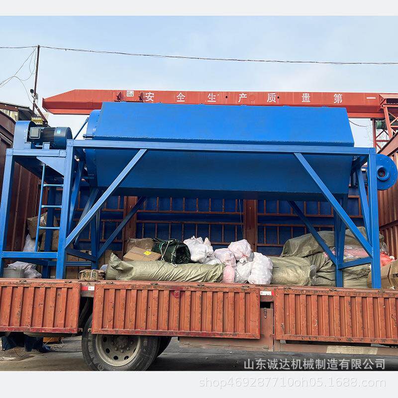 河北车床加工五金件去毛刺机旋转式六角滚筒研磨机