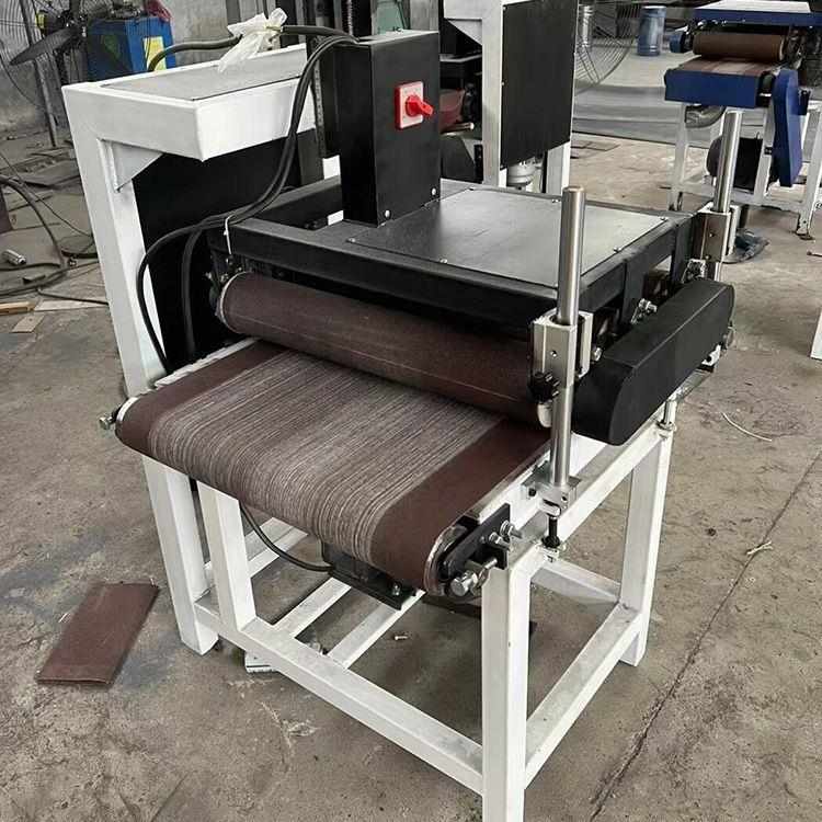 木工机械砂光机定尺砂带机抛光机平板面小短料电动小型抛光机