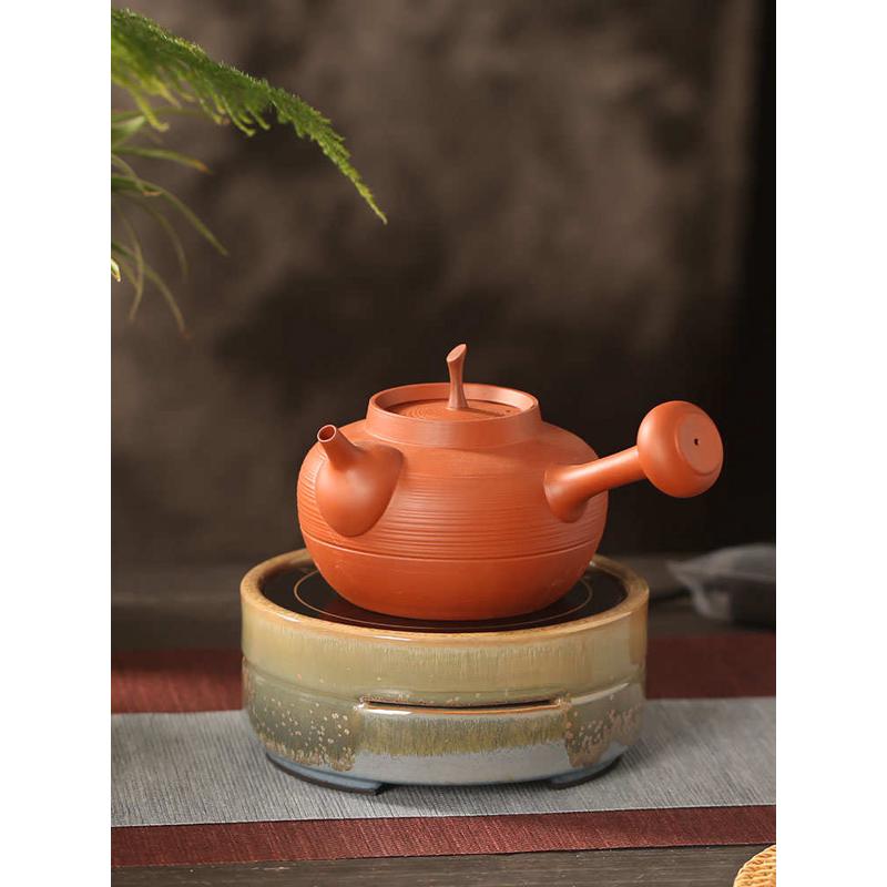 煮茶电陶炉烧水底座电茶炉砂铫壶圆形加热泡茶器静音家用客厅茶具