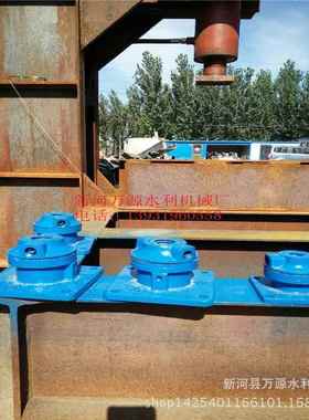 厂家直销QLP0.5t平推手推手轮侧摇螺杆式启闭机闸门1t2tt5t8t