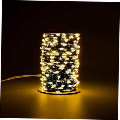 Green Cable 1000 LED String Lights 100m Christmas Fairy