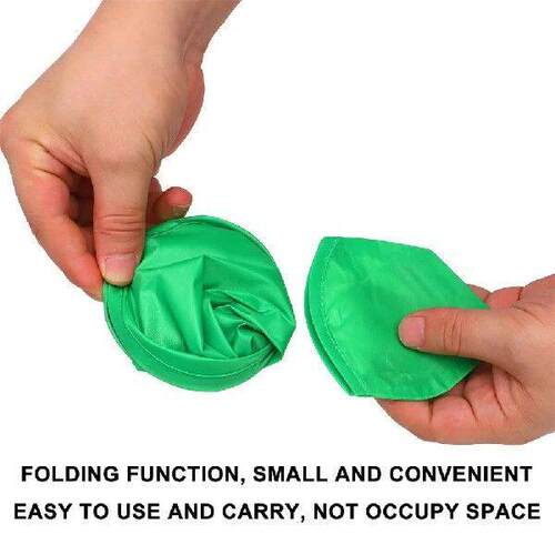 16 Pcs Round Fan Toy Folding Disc Foldable Flying Plate