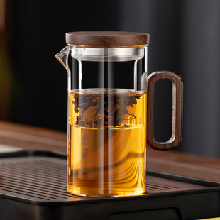 办公室泡花茶壶茶具套装 玻璃茶壶泡茶家用耐高温单壶过滤2025新款