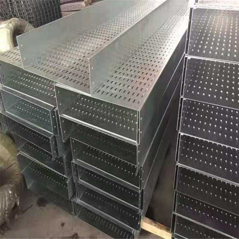 槽200*正镀锌桥架电缆线100/喷槽式鹏 100100镀锌【桥架*金属】塑