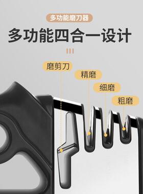 Scissors Sharpener Grinder-Knives Knife-Shears Steel Stone-T