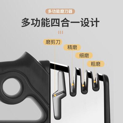 Scissors Sharpener Grinder-Knives Knife-Shears Steel Stone-T