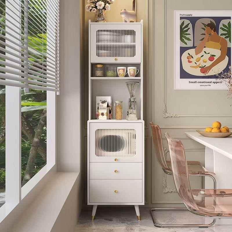 餐边柜厨房高柜一体靠墙储物柜小户型边柜茶水柜微波炉柜收纳置物