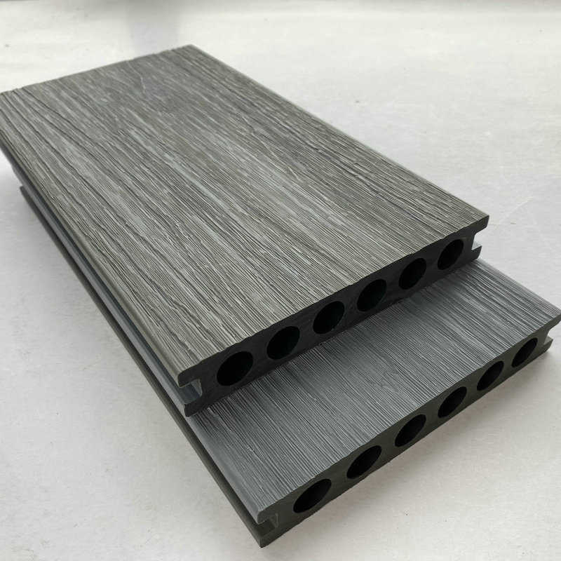 户外木塑地板 阳台花园室外地板建材家用共挤木板量大优惠