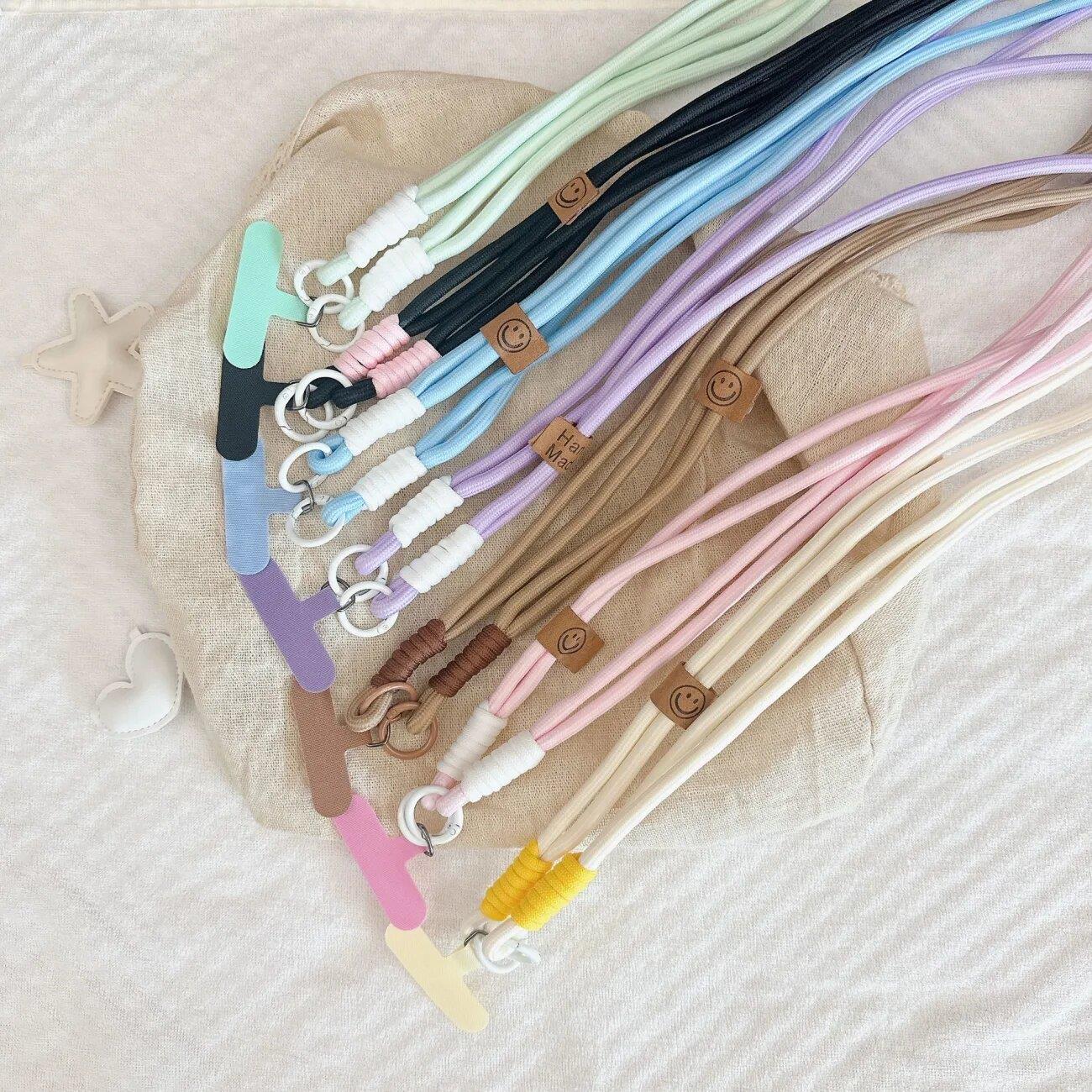 手机挂绳斜挎可背手机链条斜跨链包挂链长款链挂绳脖链手机链ins风纯色通用