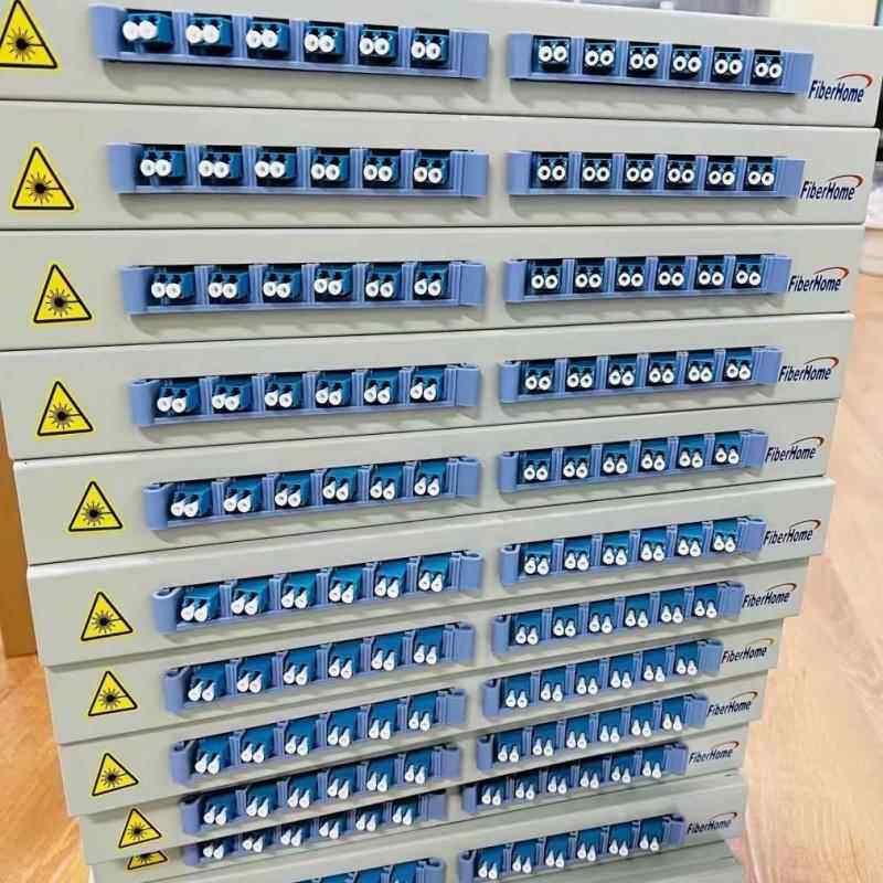 Fiberhome烽火终端盒机架式尾纤光缆熔接盒通用光纤配线架盘纤盒