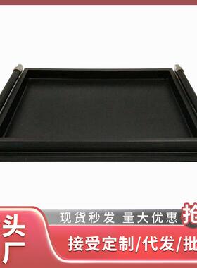 厂家直销欧式现代样板房家装客厅酒柜卧室创意家居黑色摆件托盘